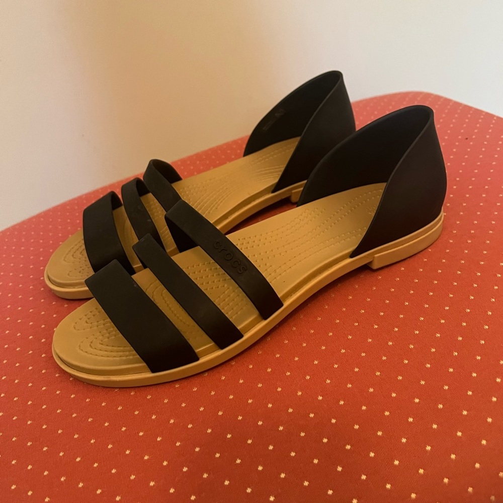 Womens Iconic Comfort Crocs Slip-ons